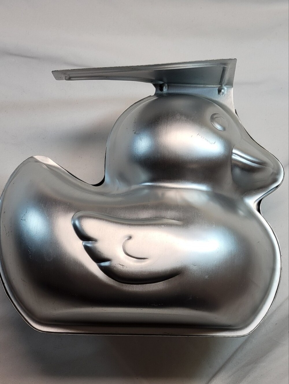 Vintage Wilton 3D Rubber Ducky Cake Pan Mold 2002 Retro Easter Novelty